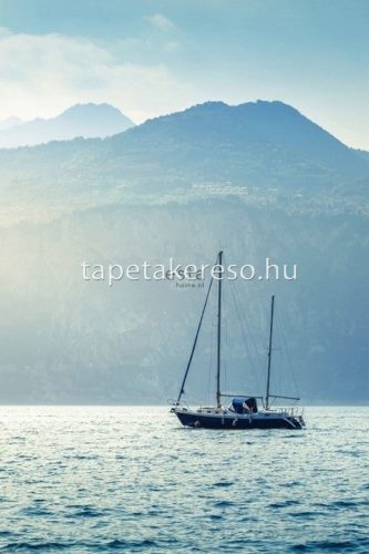 ESTA Regatta Crew vlies anyagú kék színű hajós, tenger ifjúsági poszter