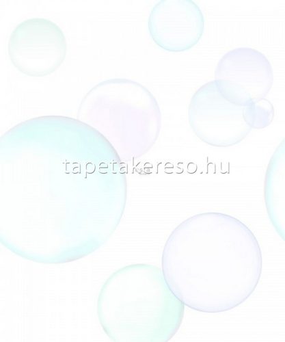 Esta xl² Photowalls for kids vlies anyagú fehér, türkiz színű körös gyerek poszter