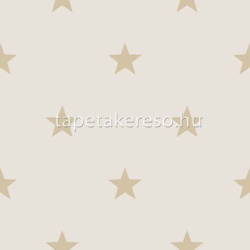Cristiana Masi Friends & Coffee 2 vlies anyagú beige, arany színű csillagos ifjúsági tapéta