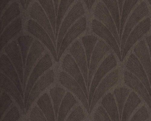 Casadeco vlies art deco barna színű sötét tapéta 