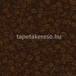   Boras Scandinavian Designers II vlies anyagú fekete, barna színű leveles retro tapéta
