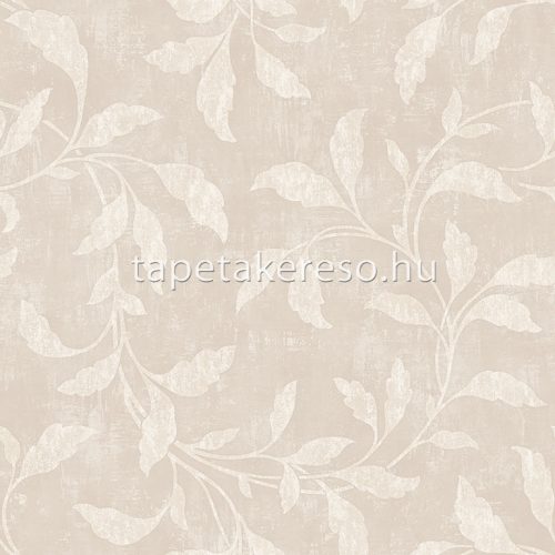 Boras Dreamy Escape vlies anyagú beige színű leveles romantikus tapéta