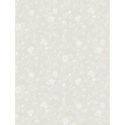   ICH Hana vlies anyagú beige, fehér színű virágos romantikus tapéta