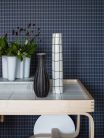 Boras Scandinavian Designers III vlies anyagú kék, szürke színű geometriai retro tapéta