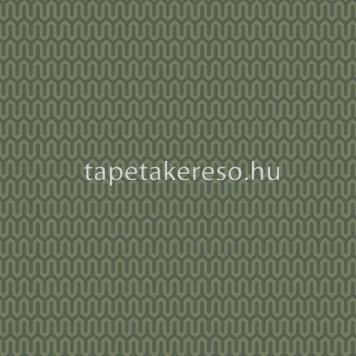 Boras Scandinavian Designers III vlies anyagú zöld színű geometriai retro tapéta