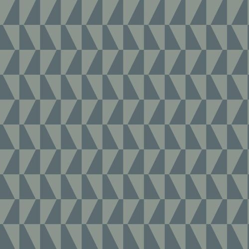 Boras Scandinavian Designers III vlies anyagú kék, zöld színű geometriai retro tapéta