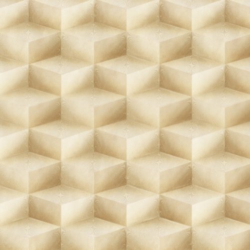 Emiliana Parati New Tekko vlies anyagú, barna színű, 3d, geometriai, Modern tapéta