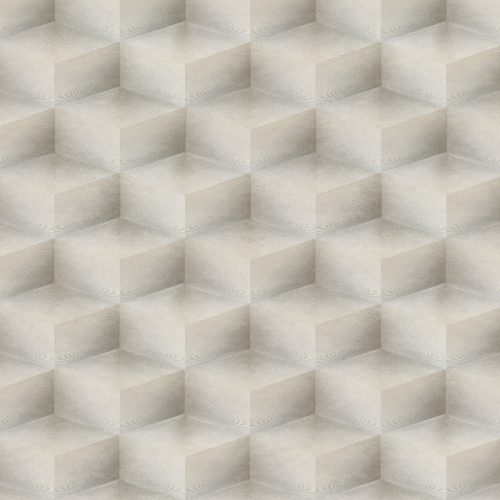 Emiliana Parati New Tekko vlies anyagú, szürke színű, 3d, geometriai, Modern tapéta