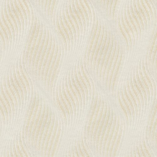 Emiliana Parati New Tekko vlies anyagú, fehér, arany színű, 3d, hullámos, geometriai, Modern tapéta