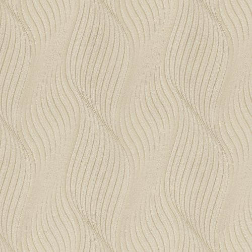 Emiliana Parati New Tekko vlies anyagú, beige színű, 3d, hullámos, geometriai, Modern tapéta