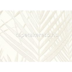   Sirpi Altagamma Evolution Best of vlies, vinyl anyagú törtfehér, beige színű leveles modern tapéta