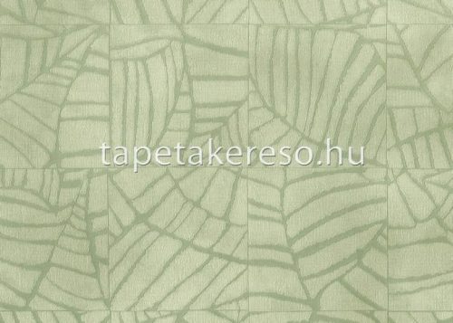 Sirpi Altagamma Evolution Best of vlies, vinyl anyagú barna, zöld színű levél erezet modern tapéta