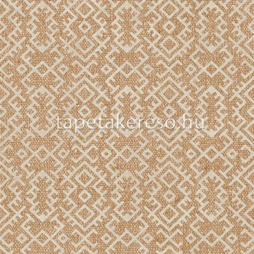 Parato CVLTO vlies, vinyl anyagú barna, beige színű geometriai, szövethatású modern tapéta