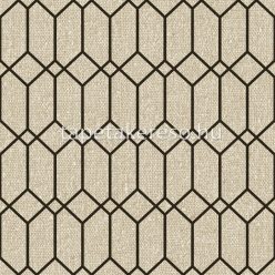   Parato CVLTO vlies, vinyl anyagú barna, fekete színű geometriai, szövethatású modern tapéta