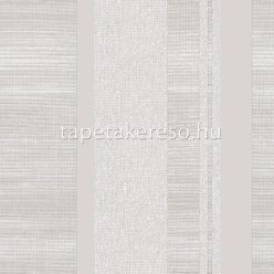   Parato CVLTO vlies, vinyl anyagú szürke, törtfehér színű csíkos, szövethatású modern tapéta