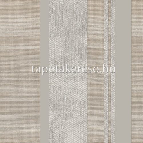 Parato CVLTO vlies, vinyl anyagú barna, szürke színű csíkos, szövethatású modern tapéta