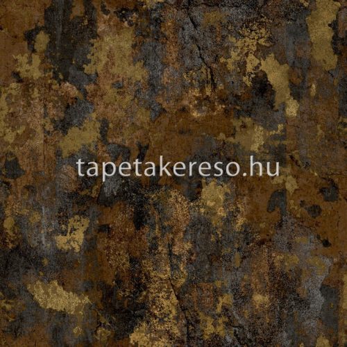 Parato CVLTO vlies, vinyl anyagú barna, csillámos, arany színű foltos modern tapéta
