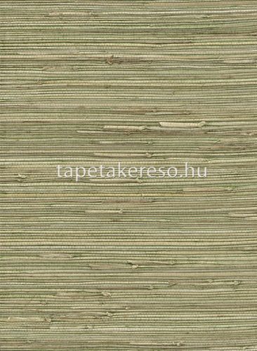 Rasch textil Naturalis növényi szálak anyagú zöld, barna, sárga színű szövethatású, egyszínű natural tapéta