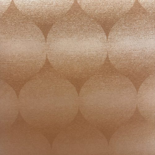 Rasch, vlies, geometriai, modern,  korall színű, közép 