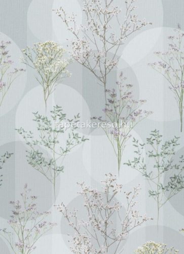 Erismann Elle Decoration 3 vlies anyagú kék, szürke, fehér színű növényes modern poszter