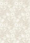 Boras  Treasured vlies anyagú beige, barna, gyöngyház, törtfehér színű virágos Modern tapéta