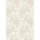 Boras  Treasured vlies anyagú beige, barna, gyöngyház, törtfehér színű virágos Modern tapéta
