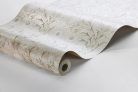 Boras  Treasured vlies anyagú beige, barna, gyöngyház, törtfehér színű virágos Modern tapéta