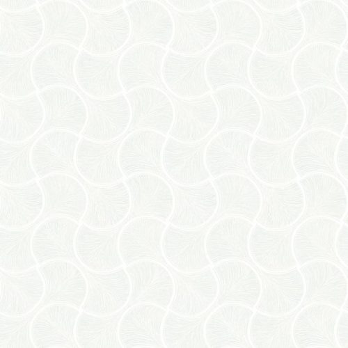 Adawall Omega vlies, vinyl anyagú fehér színű art deco modern tapéta