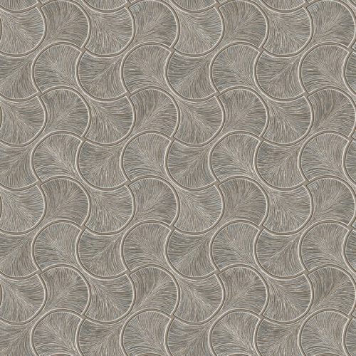 Adawall Omega vlies, vinyl anyagú barna színű art deco modern tapéta