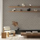 Adawall Omega vlies, vinyl anyagú barna színű art deco modern tapéta