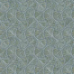   Adawall Omega vlies, vinyl anyagú kék, ezüst, barna színű art deco modern tapéta