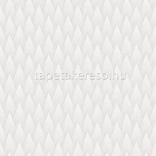 Adawall Omega vlies, vinyl anyagú fehér színű 3d, geometriai modern tapéta