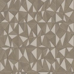   Adawall Omega vlies, vinyl anyagú barna színű 3d, geometriai modern tapéta