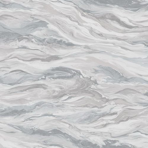 Adawall Omega vlies, vinyl anyagú szürke színű hullám modern tapéta