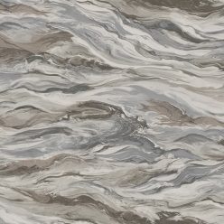   Adawall Omega vlies, vinyl anyagú szürke, barna színű hullám modern tapéta