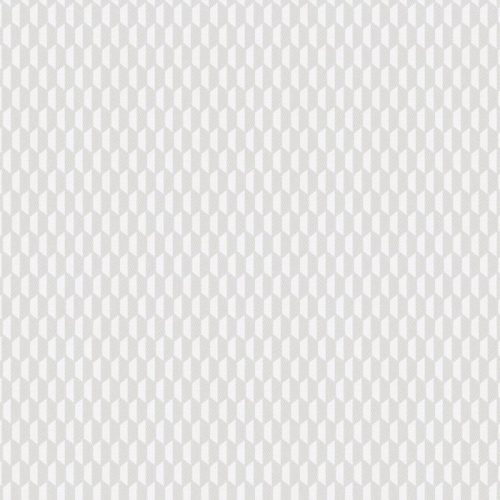 Adawall Omega vlies, vinyl anyagú szürke, fehér színű 3d, geometriai modern tapéta