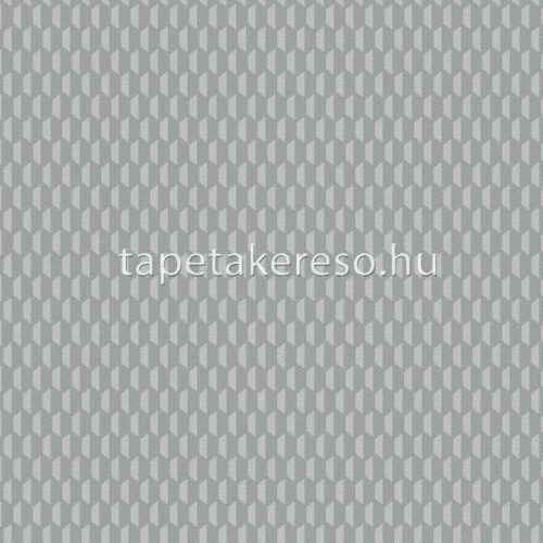 Adawall Omega vlies, vinyl anyagú szürke színű 3d, geometriai modern tapéta