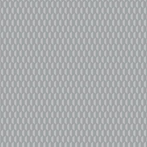 Adawall Omega vlies, vinyl anyagú szürke színű 3d, geometriai modern tapéta