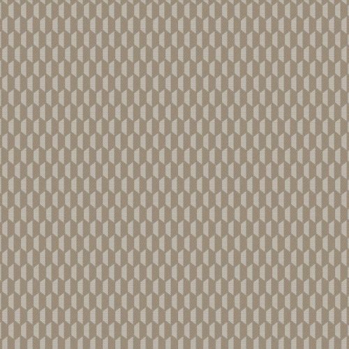 Adawall Omega vlies, vinyl anyagú barna színű 3d, geometriai modern tapéta