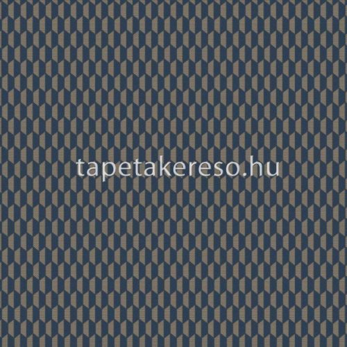 Adawall Omega vlies, vinyl anyagú kék, barna színű 3d, geometriai modern tapéta