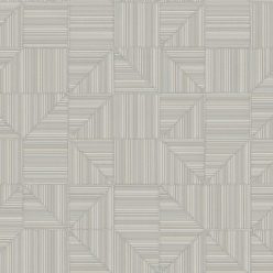   Adawall Omega vlies, vinyl anyagú barna, szürke színű geometriai modern tapéta