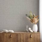 Adawall Omega vlies, vinyl anyagú barna, szürke színű geometriai modern tapéta