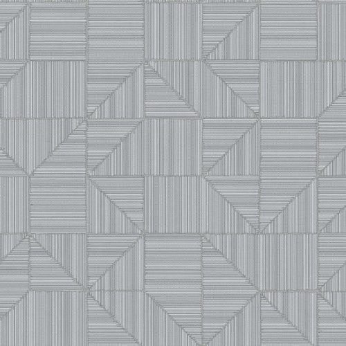 Adawall Omega vlies, vinyl anyagú szürke színű geometriai modern tapéta