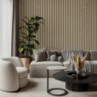Adawall Omega vlies, vinyl anyagú barna színű csíkos modern tapéta