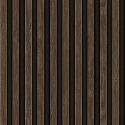   Adawall Omega vlies, vinyl anyagú barna, fekete színű csíkos modern tapéta