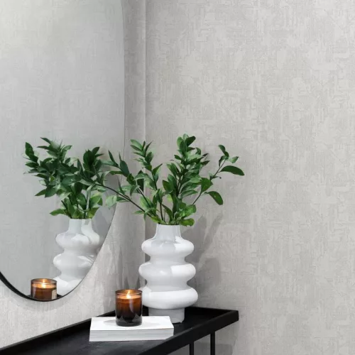 Adawall Omega vlies, vinyl anyagú törtfehér színű foltos modern tapéta