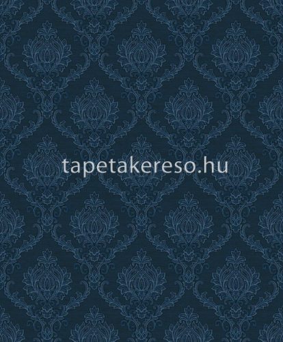 Parato I Damaschi vlies, vinyl anyagú kék színű barokk klasszikus tapéta