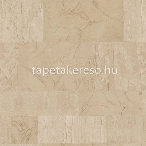 Cristiana Masi Textum vlies, vinyl anyagú barna színű struktúrált, kockás modern tapéta