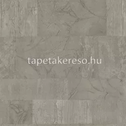   Cristiana Masi Textum vlies, vinyl anyagú szürke színű kockás, geometriai, foltos modern tapéta