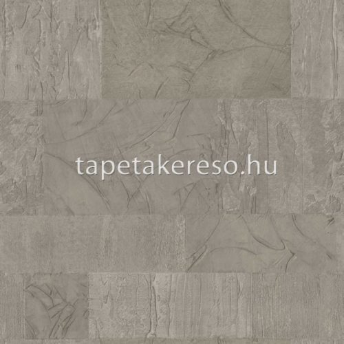Cristiana Masi Textum vlies, vinyl anyagú szürke színű kockás, geometriai, foltos modern tapéta